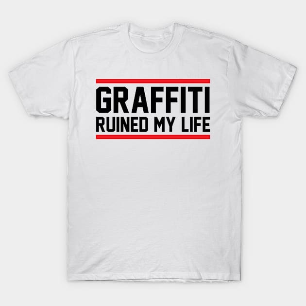 Graffiti Sprayer Art T-Shirt by Rayrock76